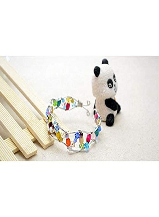 DIY Crafts Pack of 3, Silver, Rolls Colors Gauge (0.4mm) Copper Jewelry Beading Wire Tarnish Resistant Metal Wire Crafts Beading Jewelry Making, 11 (Pack of 3, Silver) - Image 4